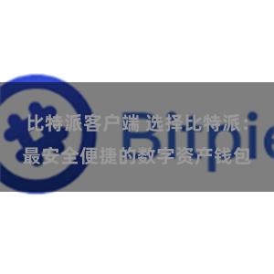 比特派客户端 选择比特派：最安全便捷的数字资产钱包