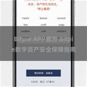 Bitpie APP官方 Bitpie数字资产安全保障指南