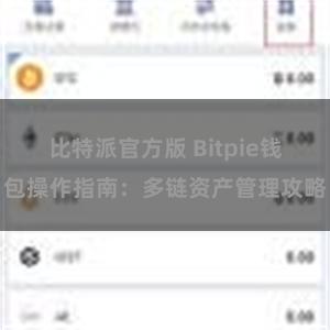 比特派官方版 Bitpie钱包操作指南：多链资产管理攻略