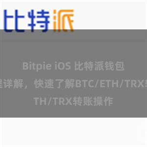 Bitpie iOS 比特派钱包转账教程详解，快速了解BTC/ETH/TRX转账操作