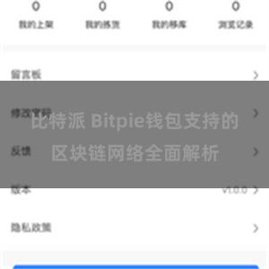 比特派 Bitpie钱包支持的区块链网络全面解析