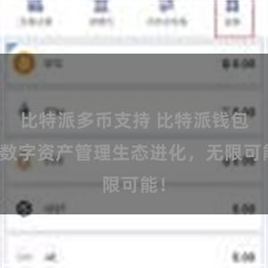 比特派多币支持 比特派钱包：数字资产管理生态进化，无限可能！