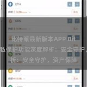 比特派最新版本APP Bitpie钱包隐私保护功能深度解析：安全守护，资产保障