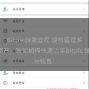 Bitpie转账教程 轻松管理多链资产，教你如何快速上手Bitpie钱包！