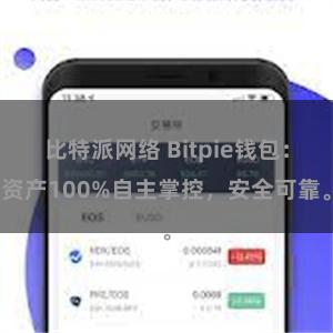 比特派网络 Bitpie钱包：资产100%自主掌控，安全可靠。